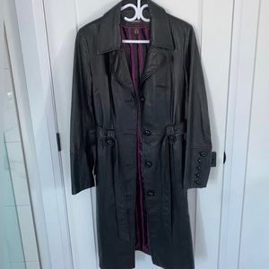 Danier Leather Jacket / Colour - Black / Size - S